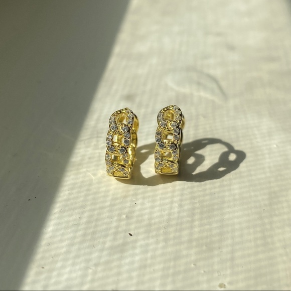 Huggies Earrings - sterling silver - Picture 3 of 4